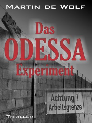 cover image of Das ODESSA-Experiment